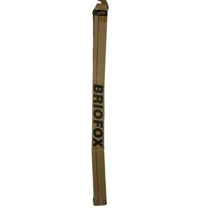 Briofox Chrome Spring Shower Rod Adjustable Heavy-Duty Max Load 12 Kg Rust-Proof